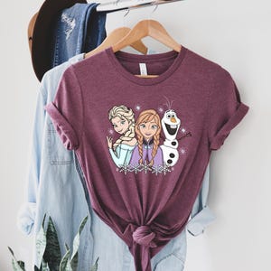 Princess Elsa Shirt, Frozen Elsa Women's Shirt, Frozen Shirt, Disney Princess Elsa Shirt, Frozen Magic Kingdom Shirt, Frozen Christmas Shirt image 3