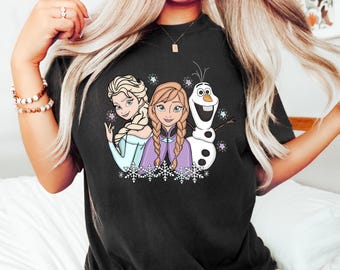 Princess Elsa Shirt, Frozen Elsa Women's Shirt, Frozen Shirt, Disney Princess Elsa Shirt, Frozen Magic Kingdom Shirt, Frozen Christmas Shirt