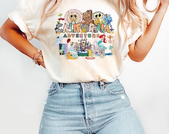 California Adventure Shirt, Vintage Disneyland Shirts, Family Disney Shirt, Disney Matching T-shirt, Unisex Disneyland Shirt, Family Trip