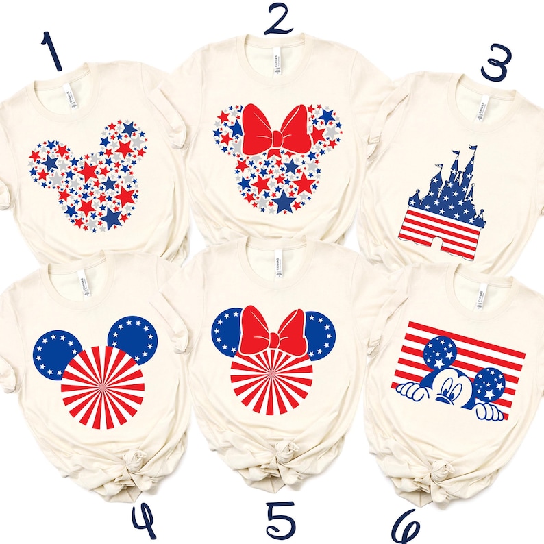 Disney Patriotic Memorial Day Shirt, Disney USA Shirt, 4th July Shirt, Mickey USA Shirt, Disneyland Patriotic Tee, American Couple Tee image 1
