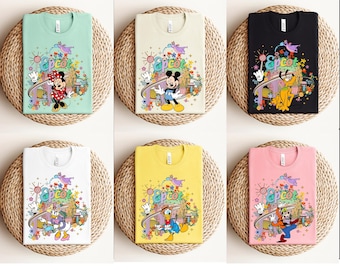 Disney Epcot 2026 Shirt, Mickey And friends epcot Shirt, Disney Epcot Matching Shirt, Disney Family Matching Shirt, World Traveler Shirt
