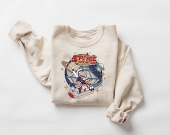 Space Mountain Shirt, Magic Kingdom Shirt, Mouse And Friends Space Shirt, Disney Shirt, Vintage Disney Shirt, Vintage Space Mountain Shirt