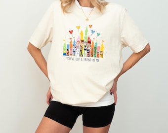 Toy Story Shirt, Disney Castle Toy Story Shirt, You've Got A Friend In Me Shirt, Toy Story Characters Shirt, Super Soft Shirt