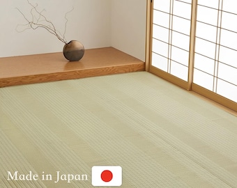 Tvättbar tatamimatta "Cool Breeze" Grön Tillverkad i Japan TD36