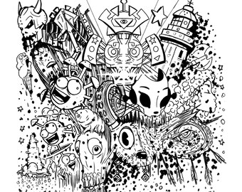Divinorium Art Print 12"x12"