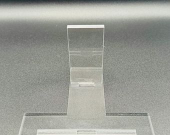 Attention: DIGITAL ITEM. CD display stand in 6mm clear plexiglass (or wood, other 6mm thick material). Digital item