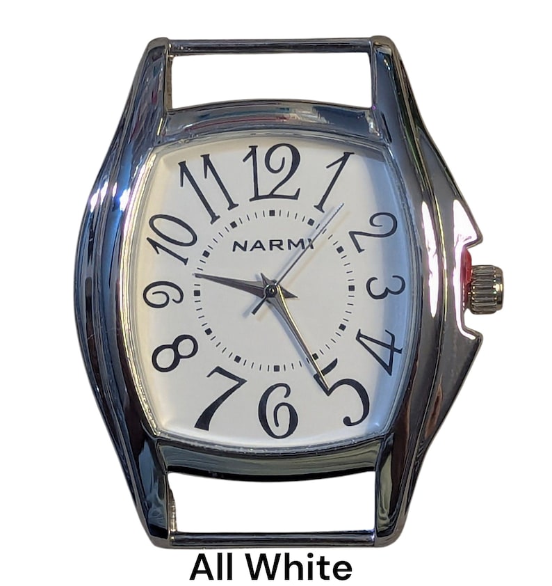 Large Whimsy.. 2-inch Solid-bar, Ribbon, Interchangeable, Silver Plated ...