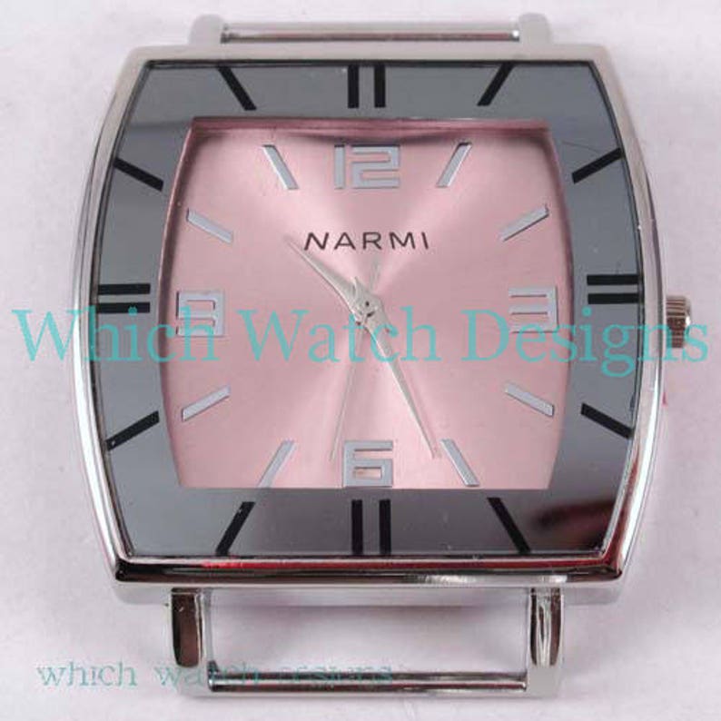 Large Square.. Chunky Ribbon Watch Face, Interchangeable, Solid Bar - Etsy