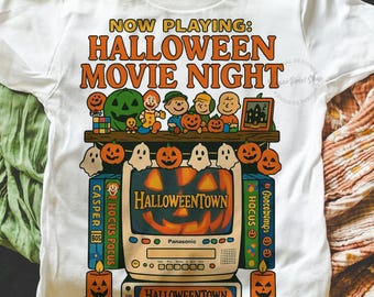 Diseño PNG de Halloween retro de los 90: Personajes de películas de terror VHS