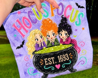 Vintage Hocus Pocus PNG, Spooky Witch Sisters Design, Retro Halloween Shirt Design, Halloween Sublimation PNG, Fall Digital Download