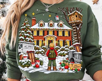 Retro Christmas Movie PNG, Funny Christmas Character Design, Holiday Movie Humor PNG, Merry Christmas Sublimation, Vintage Holiday Season