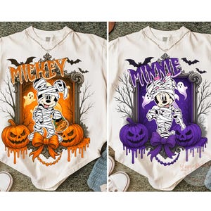 Halloween Mickeyy And Friends Png,Trick Or Treat Png,Spooky Vibes Png, Halloween Family Trip Png,Gothic Halloween Png, Halloween pumpkin Png