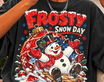Christmas Frost the Snowman Png, Vintage Christmas Png Design, Snowman Png Design, Merry Christmas Png, Retro Christmas Movies Png Designs