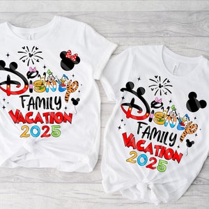 Family Vacation 2025 SVG PNG Bundle: Magical Kingdom Trip (Digital Download)