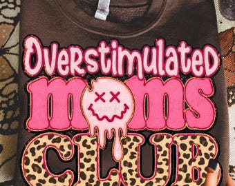 Club de Madres Sobreestimuladas PNG, Día de la Madre Sarcástico PNG, Regalos para el Día de la Madre Png, Vida de Mamá Png