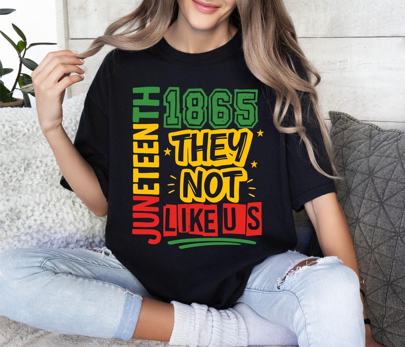 Juneteenth 1865 SVG PNG: Afro Independence Day Shirt Design (Digital Download) image 5