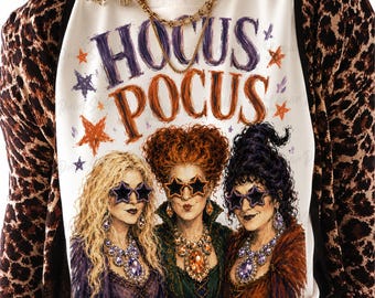 Funny Witches Halloween Movie Png: Sister Witches Png, Retro Witches Movie Png, Horror Nights Png, Spooky Season Cat Png,Digital Download