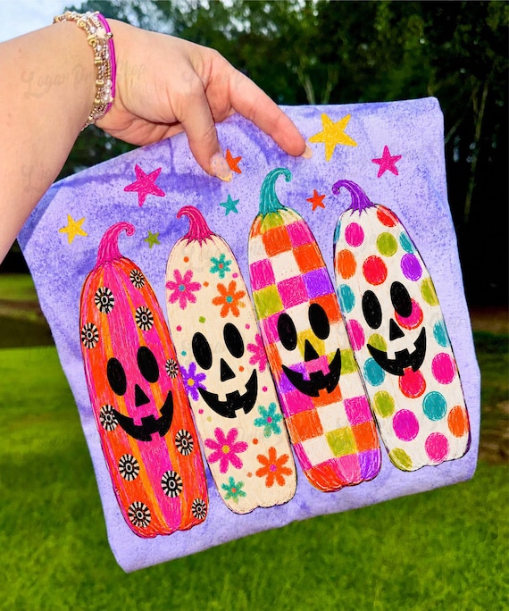 Preppy Colorful Pumpkin leopard png, girly Pumpkin PNG, Autumn PNG, preppy Png, fall pumpkin, Girly Png, Trendy thanksgiving png