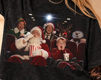 Christmas Movies PNG, Vintage Holiday Characters Design, Retro Christmas Sublimation, Funny Xmas Shirt Digital Download