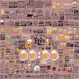 200+ Funny Beer Quotes Designs PNG Bundle Beer Beer Glass Alcohol Quotes Beer Lover High-Resolution Digital Art for Creative Projects