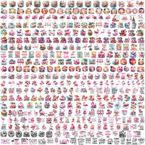 400+ Flamingo Mega Bundle PNG Tropisch Schrullig Flamingo Clipart PNG Wunderlichen Flamingos PNG Lustiger Pinker Flamingo Florale Flamingo Grafiken