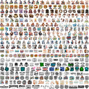 700+ Happy Father's Day PNG Mega Bundle Designs Father's Day Clipart Gift for Dad Heather Roberts Art Best Dad Ever Png Father Quotes