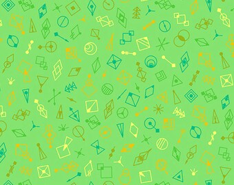 Glitter Honeydew, Deco Glo II by Giucy Giuce for Andover