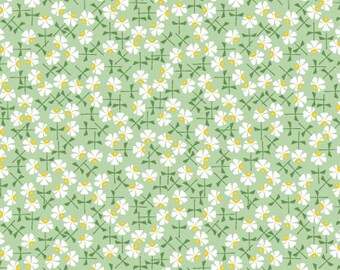 Flowery Green, Sweet Floral Scent by Loes van Oosten for Cotton + Steel