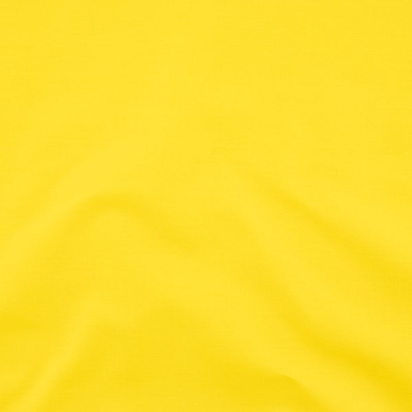 Lemon Solid Poplin, Mod Basics by Birch Organic Fabrics