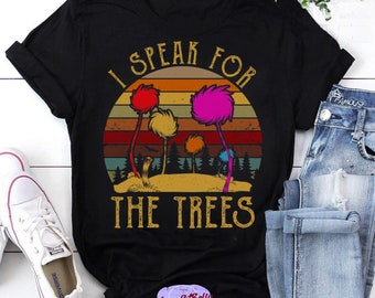 I Speak for The Trees T-Shirt, Vintage Movie Shirt