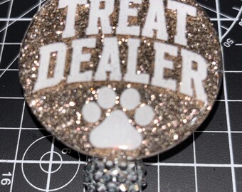 Treat Dealer badge reel
