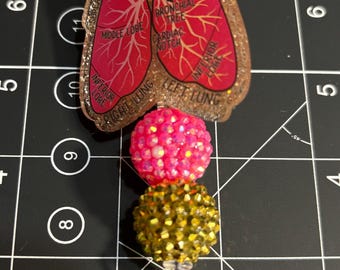 Body part badge reel