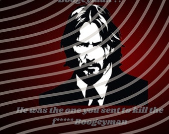 John Wick PNG SVG