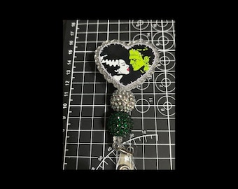 Monster Couple Valentine's Day Badge Reel