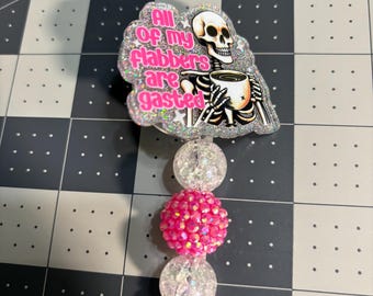 Flabbers are Gasted Badge Reel
