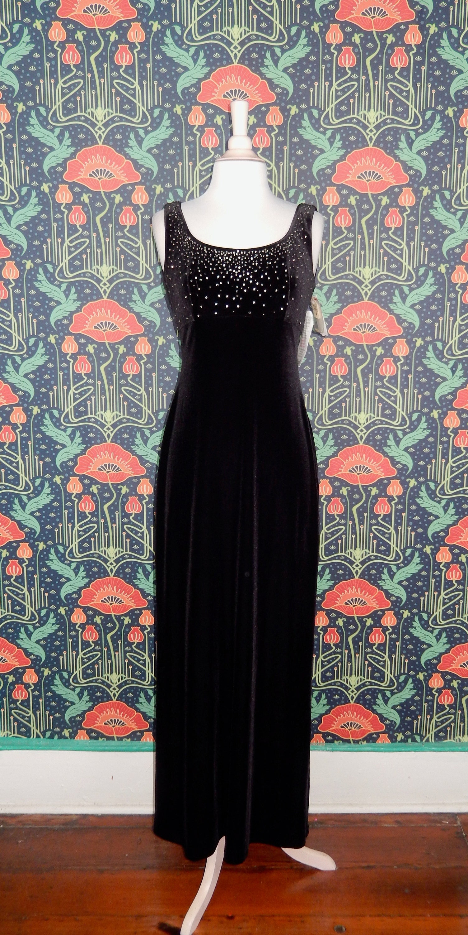 90s grunge prom dress 90s Prom Dress with Adjustable Straps – Whimsical Lace main image 1
