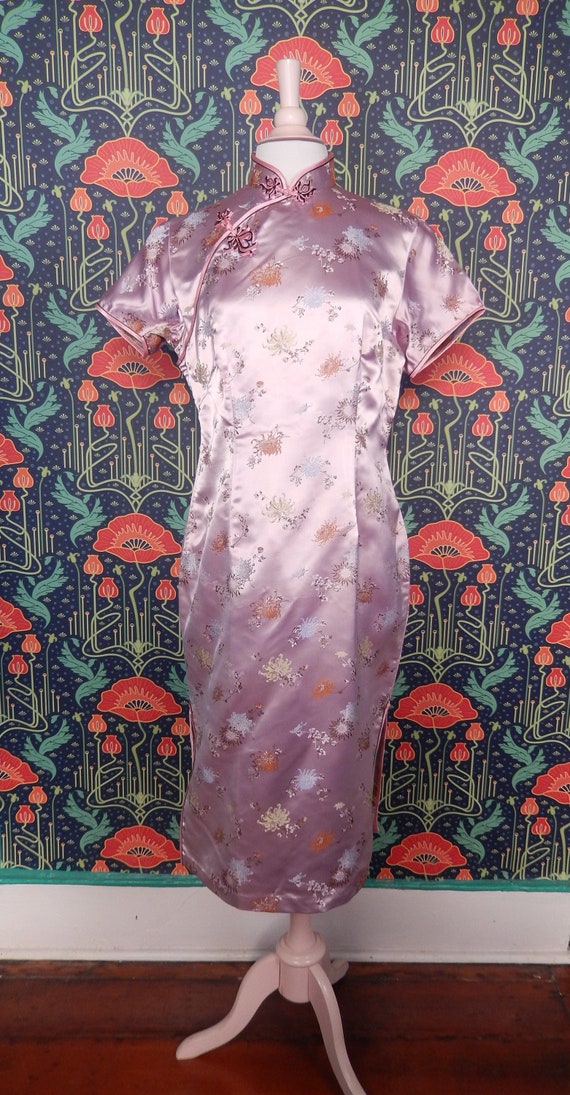 Vintage 90's Style Y2K Qipao Cheongsam Chinese Pin