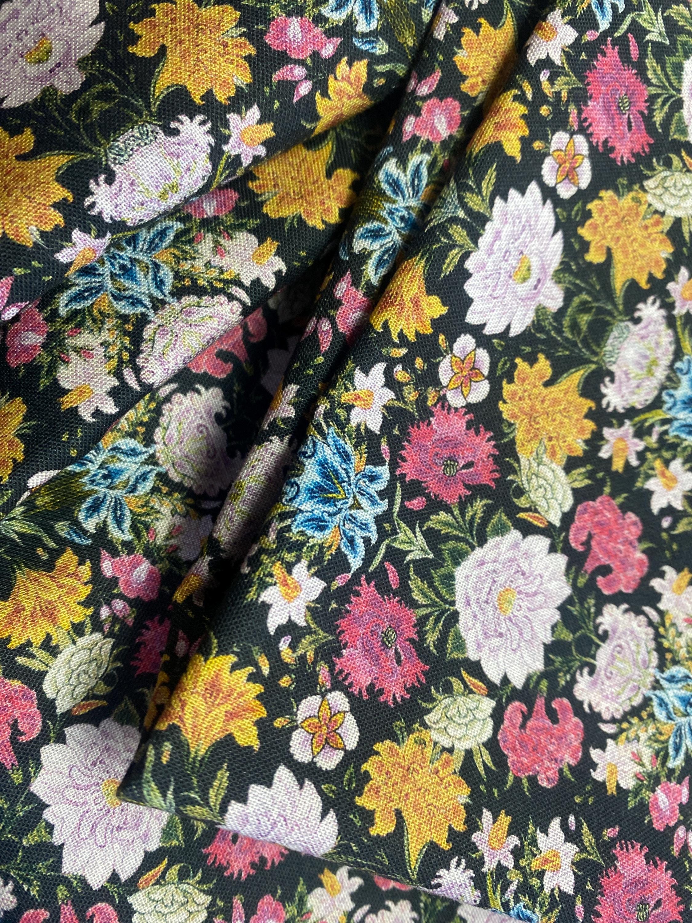確認　ジャスミン様　Michael Miller fabricより Heritage Garden Floral by Michael Miller Quilt Cotton Fabric - Etsy