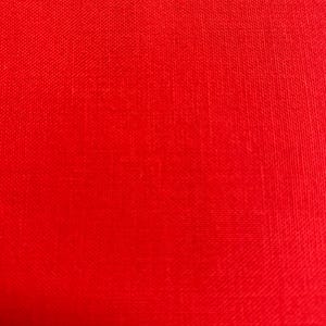 Scarlet red cotton fabric- bty