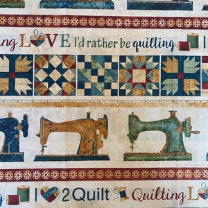 Ścieg w czasie autorstwa Deborah Edwards dla Northcott Quilt