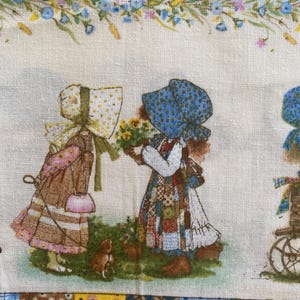 Tela de algodón Holly Hobbie, tela rara