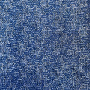 Patchwork índigo de acolchados mediante la conexión de hilos de algodón - bthy