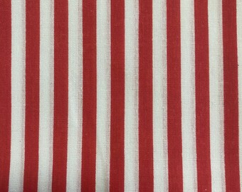 Raggedy Ann Andy  red white stripe cotton bthy