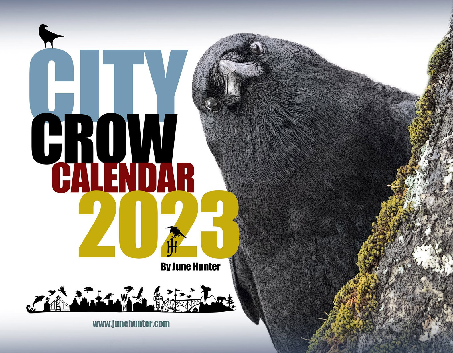 CITY CROW CALENDAR 2023 13 Months Of Fine Art Crow Etsy