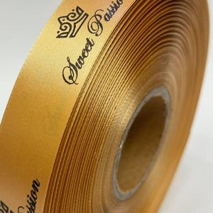 Painted Satin Ribbon Custom Printed Satin Ribbon 200m - Etsy