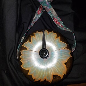 Gourd Purse with vintage tie strap