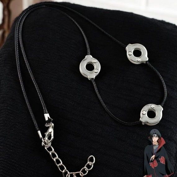 Collana Cosplay Itachi Uchiha Akatsuki - Accessorio Fedele Per Appassionati Di Naruto - Foto 5