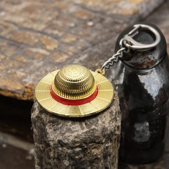 Portachiavi Lego Portachiavi One Piece Cappello Di Paglia Metallo Con  Medaglietta, Regalo Anime Portachiavi Metallo Anime