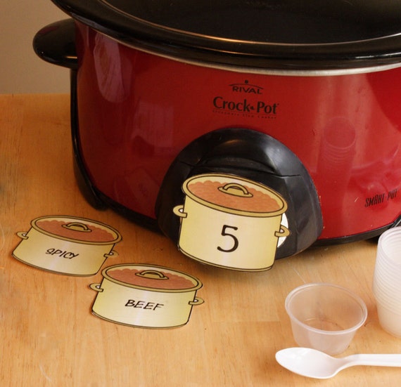 Free chili cook off labels