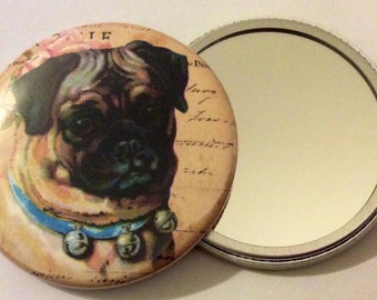 Pocket Mirror - Pug ...adorable